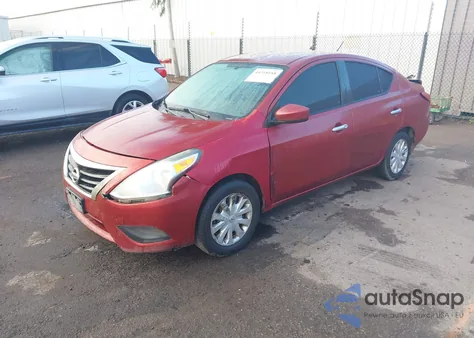 2016 Nissan Versa 1.6 Sv z USA, uszkodzony, nr VIN 3N1CN7AP2GL816386